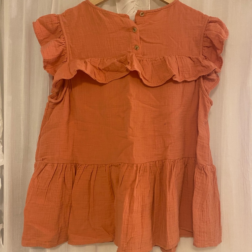 Light Pink Shortsleeved Top Size M